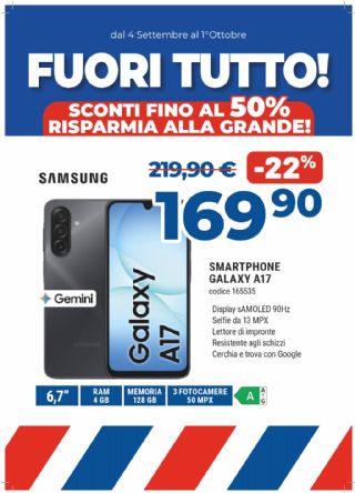 SAMSUNG A17